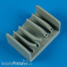 Quickboost QB72 382 - Heinkel He 111H-3 exhaust f. Hasegaewa