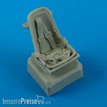 Quickboost QB72 401 - Bf 109E seat with safety belts