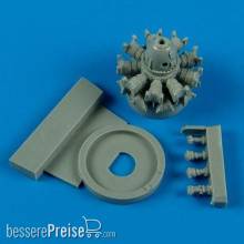 Quickboost QB72405 - F6F Hellcat engine for Eduard