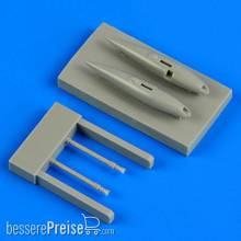 Quickboost QB72453 - Gloster Gladiator gun pods for Airfix