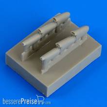 Quickboost QB72456 - Hurricane Mk.I-late exhaust f. Airfix