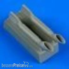 Quickboost QB72462 - Douglas C-47 Skytrain exhaust for Airfix