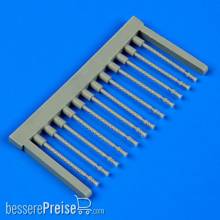 Quickboost QB72469 - Landcaster B.II gun barrels (round pef)A