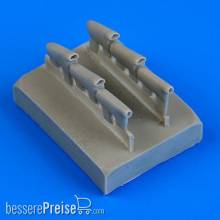 Quickboost QB72482 - Defiant Mk.I exhaust-rounded for Airfix