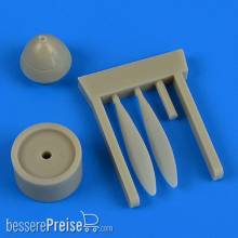 Quickboost QB72529 - I-153 propeller Cw/tool for ICM