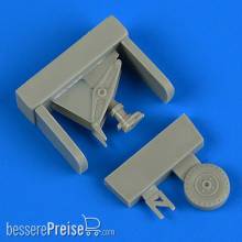 Quickboost QB72567 - A-1J Skyraider tailwheel for Hasegawa