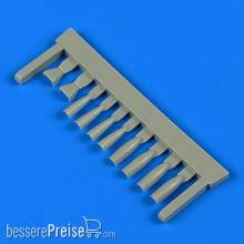 Quickboost QB72590 - MiG-25 RBT air scoops for ICM