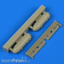 Quickboost QB72593 - Kawasaki Ki-61-Id Hien drop tanks w.pylo for Tamiya