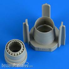 Quickboost QB72605 - 1:72 MiG-21MF fighter bomber correct exhaust nozzle for Eduard