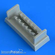 Quickboost QB72 610 - 1:72 Bf 109G-6 exhaust for Tamiya
