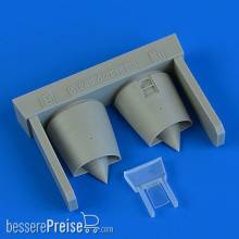 Quickboost QB72 616 - 1:72 Mirage F.1B air intakes for Special Hobby