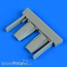 Quickboost QB72 617 - 1:72 Bf 109G-6 gun barrels f. Tamiya
