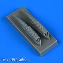 Quickboost QB72 626 - 1:72 Macchi Mc.202 air intake f. Hasegawa