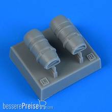 Quickboost QB72 627 - 1:72 Macchi Mc.202 Veltro oil radiators f. Italeri