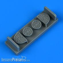 Quickboost QB72 637 - 1:72 A-37 Dragonfly FOD covers for Academy