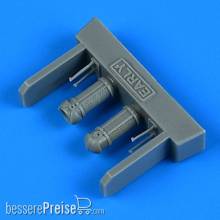 Quickboost QB72 639 - 1:72 Bf 109F/G tropical filter - early for ACA/ITA/FINE