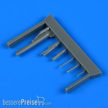 Quickboost QB72 641 - 1:72 MiG-17F gun barrels for Airfix