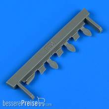 Quickboost QB72 643 - 1:72 Buccaneer S.2C air intake and fuel vent for Airfix