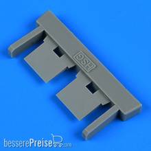 Quickboost QB72 647 - 1:72 F-14 Tomcat ECS heat exchanger exhaust grills for Hasegawa