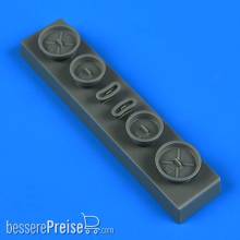 Quickboost QB72 652 - 1:72 E-2 Hawkeye FOD covers for Hasegawa