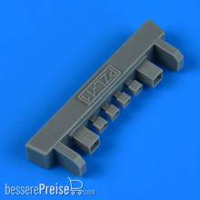 Quickboost QB72 667 - 1:72 PZL-11 exhaust for ARMA HOBBY