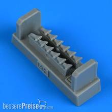 Quickboost QB72 683 - 1:72 P-39 Airacobra Mk.I fishtail exhaust ARMA HOBBY