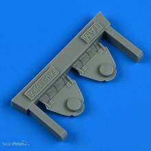 Quickboost QB72 713 - F4U-1 Corsair headrest type A for Tamiya
