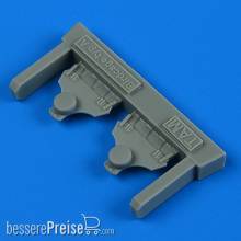 Quickboost QB72 725 - F4U-1 Corsair Birdcage headrest type A for Tamiya
