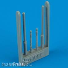 Quickboost QB32 026 - 1:32 Bf 109G gun barrels für Hasegawa Bausatz