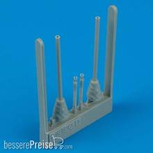 Quickboost QB32 027 - 1:32 Fw 190D gun barrels für Hasegawa Bausatz