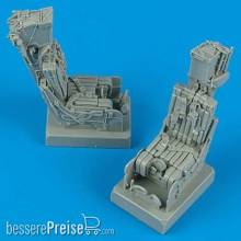 Quickboost QB32 033 - 1:32 F-14A ejection seats with safety belts für Hasegawa Bausatz