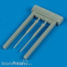 Quickboost QB32 035 - 1:32 F-16C Fightnint Falcon Pitot Tubes für Trumpeter Bausatz