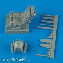 Quickboost QB32 050 - 1:32 MiG-29A ejection seat with safety belts