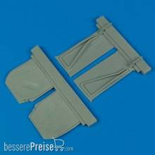 Quickboost QB32 061 - 1:32 P-51B Mustang undercarriage covers für Trumpeter Bausatz