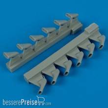 Quickboost QB32 078 - 1:32 Spitfire Mk.IX exhaust - fishtail (HAS)