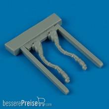 Quickboost QB32 081 - 1:32 Ju 87D/G control sticks (HASEGAWA)