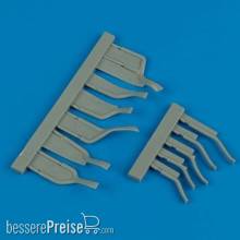 Quickboost QB32 084 - 1:32 A6M5 Zero exhaust (TAMIYA)