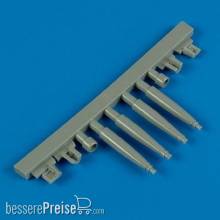 Quickboost QB32 107 - 1:32 Spitfire Mk.IXe gun barrels for Tamiya