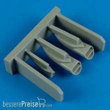 Quickboost QB32 108 - 1:32 MiG-23 Flogger air scoops for Trumpeter