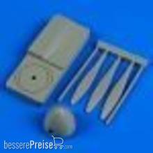 Quickboost QB32165 - 1:32 Spitfire Mk.Vb propeller w/tool f.HobbyB