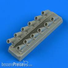 Quickboost QB32193 - 1:32 Spitfire Mk.IX exhaust-oval type f.Revel
