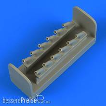 Quickboost QB32207 - 1:32 P-51D Mustang exhaust for Revell