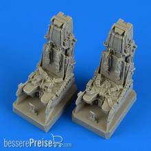 Quickboost QB32208 - 1:32 EF Typhoon ej.seats with safety belts for Revell