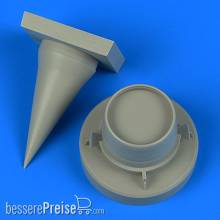 Quickboost QB32216 - 1:32 MiG-21 NF Fishbed J correct radome for Trumpeter