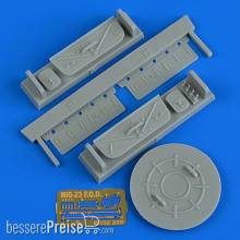 Quickboost QB32 230 - MiG-23 FOD covers for Trumpeter