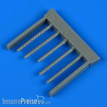 Quickboost QB32 250 - 1:32 P-38F/G Lightning gun barrels var. A for Trumpeter