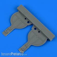 Quickboost QB32 253 - 1:32 Bf 108 undercarriage covers for Eduard