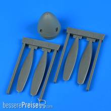 Quickboost QB32 259 - 1:32 P-51K/Mk.IV Mustang propeller for Tamiya