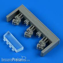 Quickboost QB32 348 - Macchi MC.202 late & C.205V serie III gunsight (San Giorgio tipo C - late) for Italeri