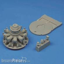 Quickboost QB48 026 - 1:48 F4U-7 Corsair engine für Hasegawa Bausatz